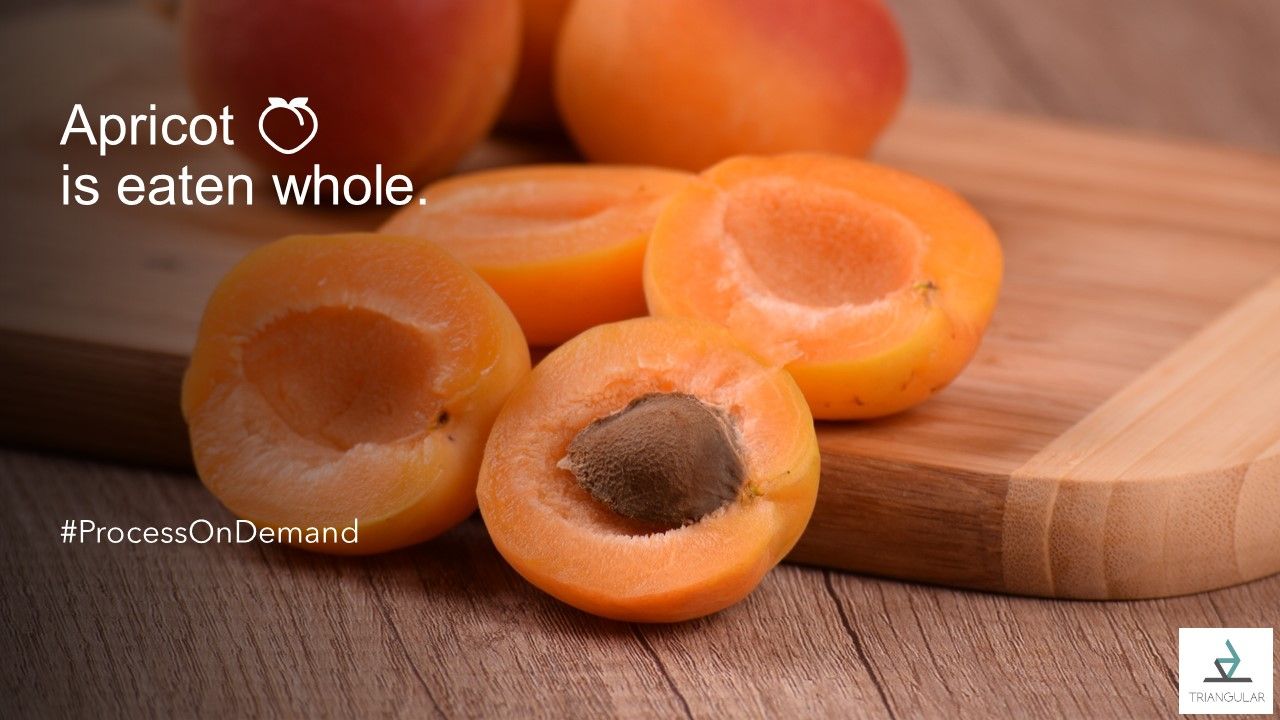 Apricot Is Eaten Whole