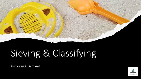 Sieving & Classifying