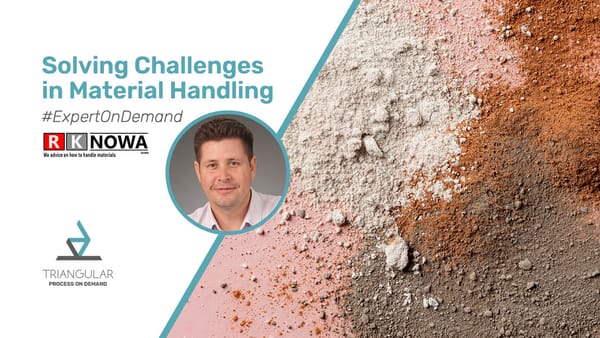 Challenges in Material Handling